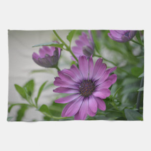 Purple Daisy Kitchen Towel