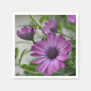 Purple Daisy Napkin