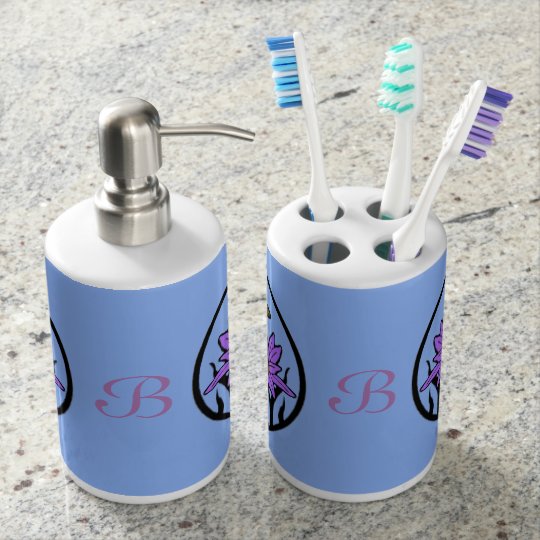 Purple Dance Bathroom Set