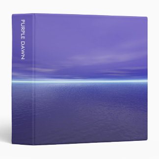 Purple Dawn (1.5in) Binder