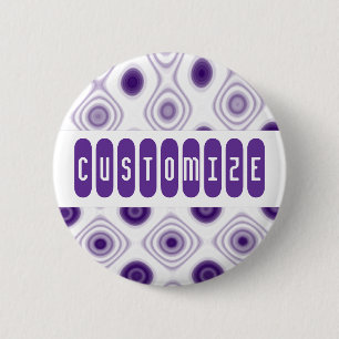 Purple Daze 2 Inch Round Button