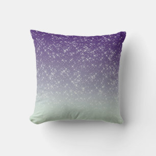 Purple Daze Throw Pillow