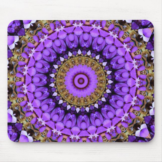 purple dazzle mouse pad (Front)