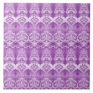 Purple Decorative Ceramic Tile