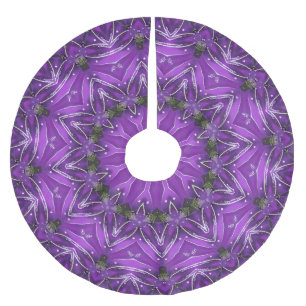 Purple Decorative Tree Skirt