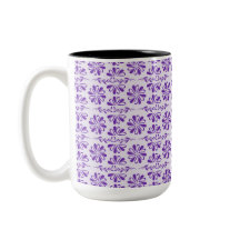 Purple Deluxe Modern Floral