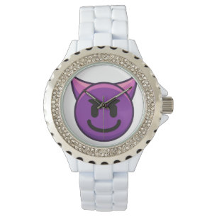 Purple Devil Emoji Watch