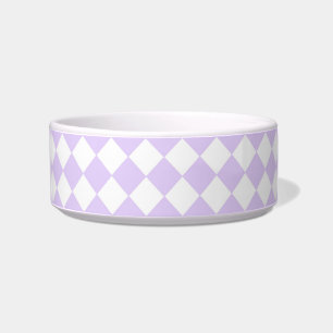 Purple Diamond Chequered pattern Bowl