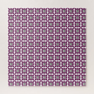 Purple Diamond Jigsaw Puzzle