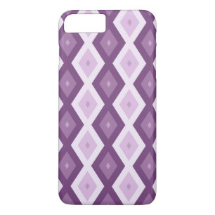 Purple diamond pattern Case-Mate iPhone case