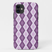 Purple diamond pattern