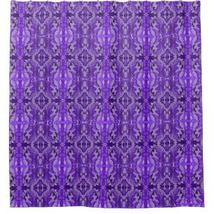 Purple Diamond-y Abstract Pattern 