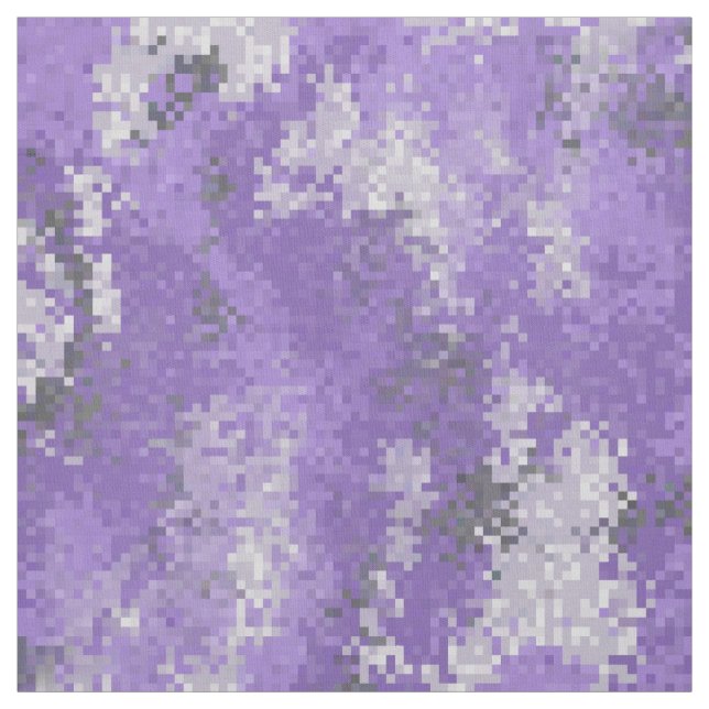 Purple Digi Camo Fabric (Swatch)