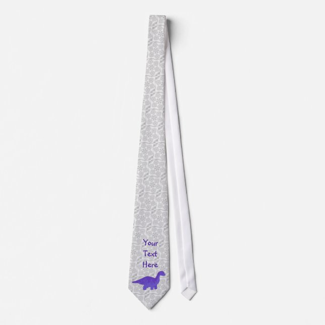 Purple Dino Tie (Front)