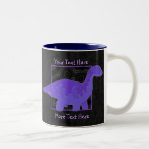 Purple Dinosaur Mug