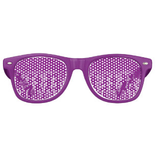 Purple Disco Dancers Retro 70s Dance Party Favours Sunglasses
