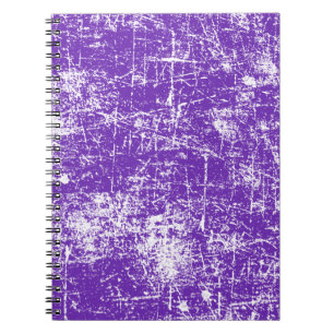 Purple Distressed Notebook