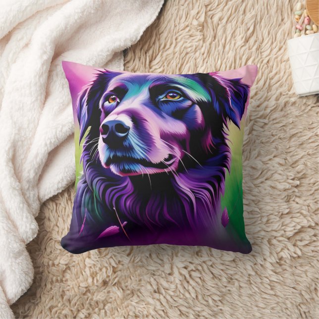 Purple Dog Cushion (Blanket)