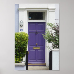 Purple Door Print