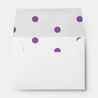 Purple Dotted Envelope