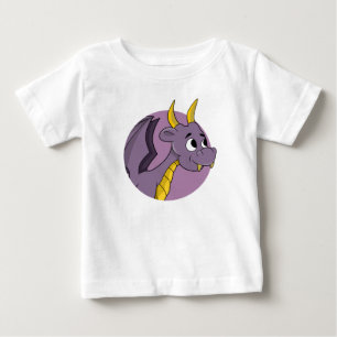 Purple dragon cartoon baby T-Shirt