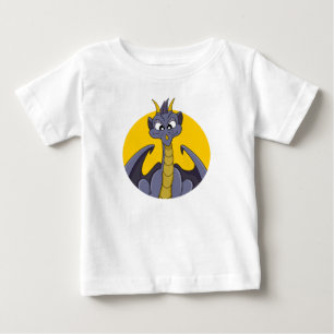 Purple dragon cartoon baby T-Shirt