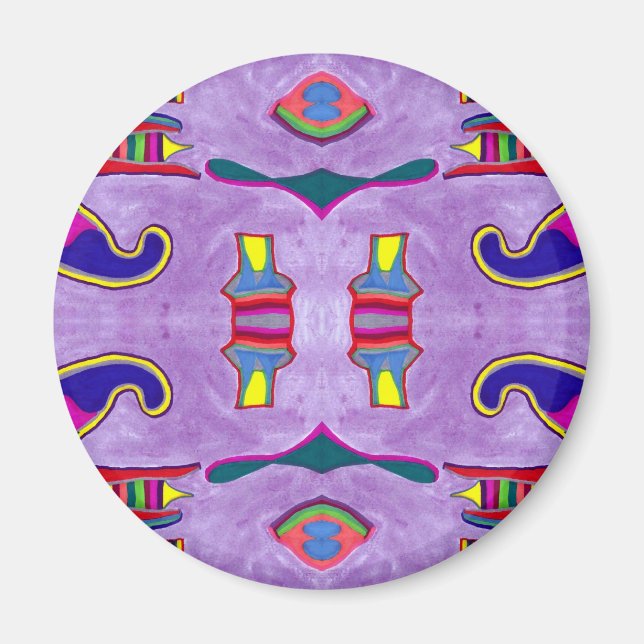 Purple Dragon Magnet (Front)