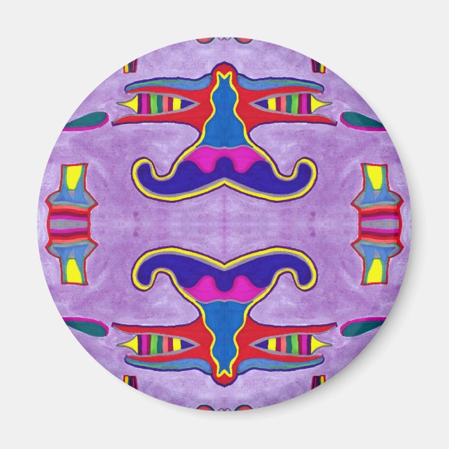 Purple Dragon Magnet (Front)
