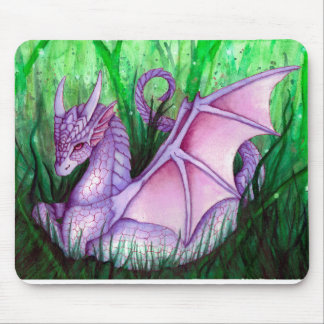 Purple Dragon  Mouse Pad