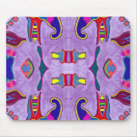 Purple Dragon Mousepad