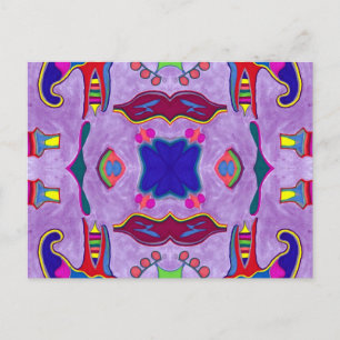 Purple Dragon Postcard