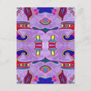 Purple Dragon Postcard