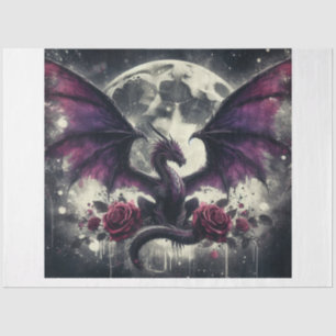 Purple Dragon Tissue Paper