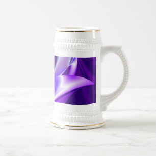 Purple Dream , Abstract Fantasy Rainbow-Art Beer Stein
