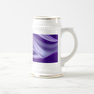 Purple Dream , Abstract Fantasy Rainbow-Art Beer Stein