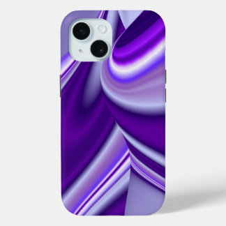 Purple Dream , Abstract Fantasy Rainbow-Art iPhone 15 Case