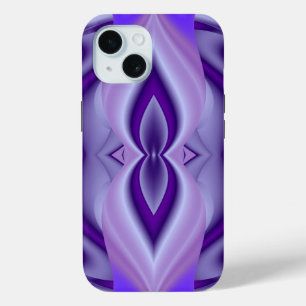 Purple Dream , Abstract Fantasy Rainbow-Art iPhone 15 Case