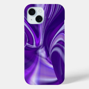 Purple Dream , Abstract Fantasy Rainbow-Art iPhone 15 Case