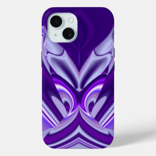 Purple Dream , Abstract Fantasy Rainbow-Art iPhone 15 Case
