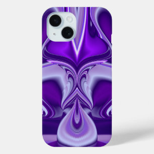Purple Dream , Abstract Fantasy Rainbow-Art iPhone 15 Case