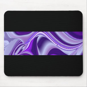 Purple Dream , Abstract Fantasy Rainbow-Art Mouse Pad