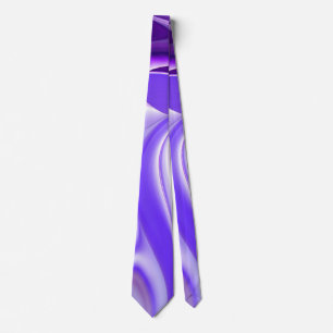 Purple Dream , Abstract Fantasy Rainbow-Art Tie