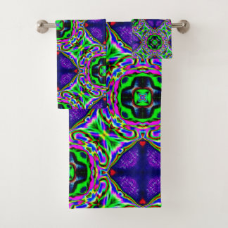 purple dream bath towel set