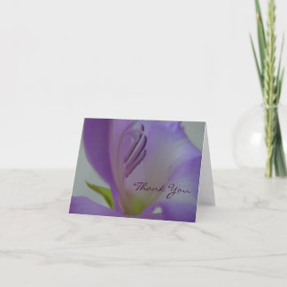 Purple Dream Flower ThankYou Card