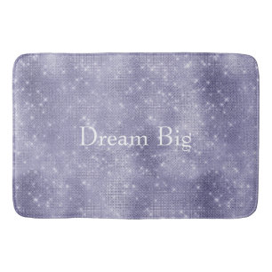 Purple Dream Sparkle Bath Mat