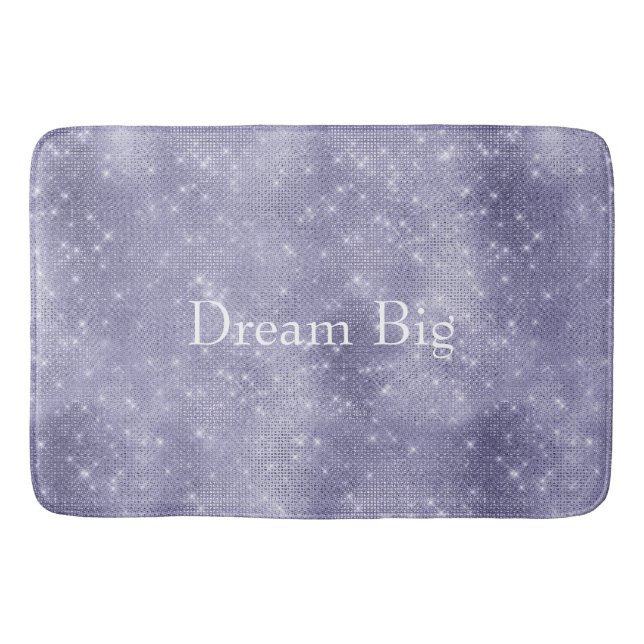 Purple Dream Sparkle Bath Mat (Front)