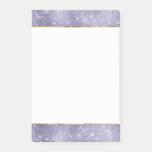 Purple Dream Sparkle Post-it Notes