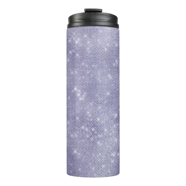 Purple Dream Sparkle Thermal Tumbler (Front)