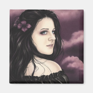 Purple Dreamland Magnet