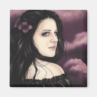 Purple Dreamland Magnet